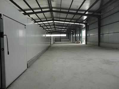 Двухэтажный энергосберегающий холодильный склад