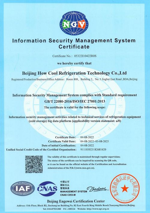 ISO/IEC 27001:2013 Сертификат системы менеджмента информационной безопасности
